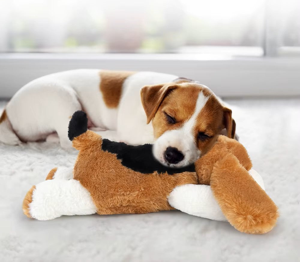 HushedPaw Heartbeat Comfort Toy — A Calming Companion for Anxious Dogs
